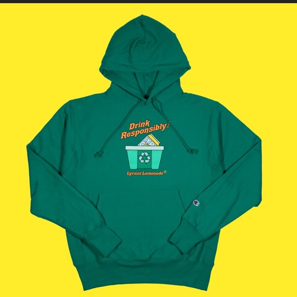 Lyrical lemonade drink responsibly hoodie Clearance